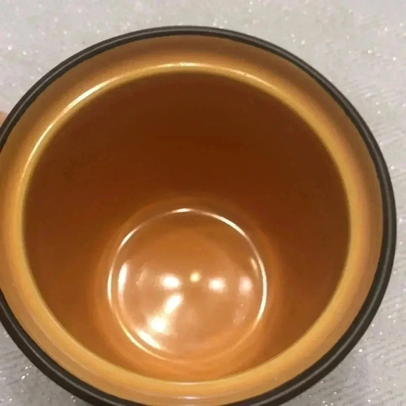 Mikasa Orange Sherbet creamer and sugar set. - Picture 4 of 6